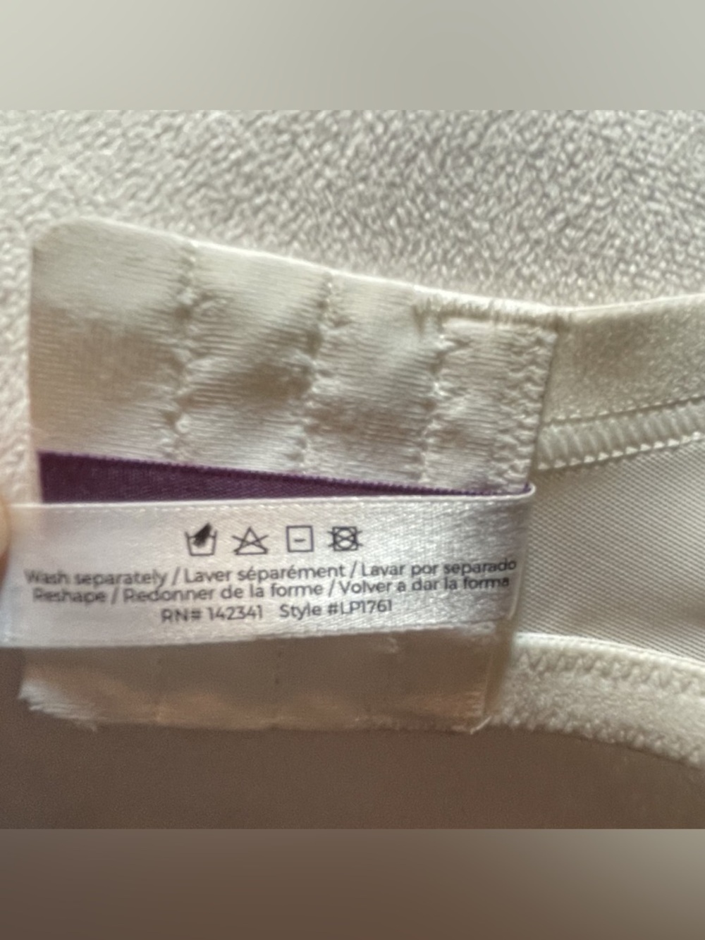 ADORE ME Women's White Lace Trim Full Coverage Bra 44DD NWOT - Picture 11 of 11